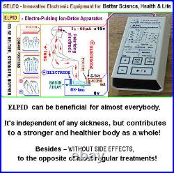 ELPIDd- Electro-Pulsing Ion Detox Dental Ionic Detoxifying Machine aqua foot spa