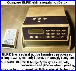 ELPIDd- Electro-Pulsing Ion Detox Dental Ionic Detoxifying Machine aqua foot spa