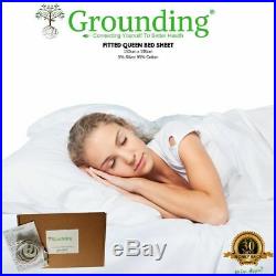 Earthing Grounding Queen Size Fitted Sheet
