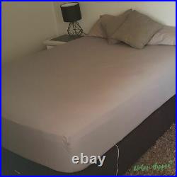 Earthing King Size Fitted Bed Sheet Dark Grey