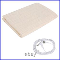 Earthing Sheets With Grounding Cord Queen King Size -Silver Fiber Conductive Sheet