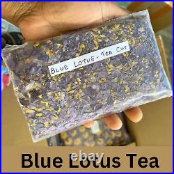 Egyptian Blue lotus flowers Nymphaea Caerulea 100% Pure Herbal Organic Natural