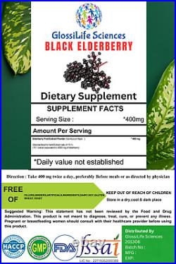 Elderberry Extract 101 Powder High Quality