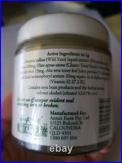 Enriched Anna's Wild Yam Cream SEALED Natural Hormone Menopause FAST SHIP