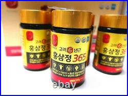 Express Korean Red Ginseng 6 Years Extract Root 240g 4 Bottles Saponin Panax