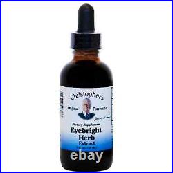 Eyebright Herb Extract Herbal Tincture with Dropper 2 oz 60 Servings Free Ship