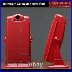 FACIAL TANNING Lamp RUBINO 12 Lamps with collagen red light and infra red