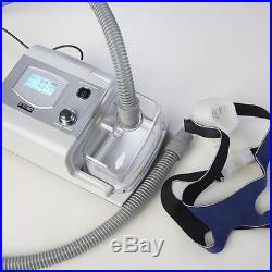 Fast ship Portable Sleep Apnea therapeutic Auto CPAP Machine w Alarm w mask