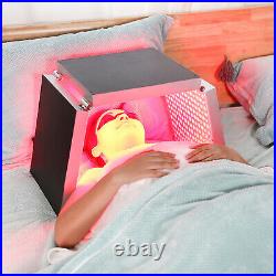Folding LED Red Light Therapy Red Infrared Light Panel Wrinkle Removal Beauty