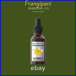 Frangipani Essential Oil 100% Pure, Undiluted, Organic, (Plumeria Alba)