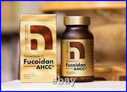 Fucoidan AHCC (NatureMedic) 160 Capsules Brown Seaweed With Organic Mekabu