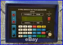 GB-4000 20 MHz Digital/Analog Sweep Function Generator + SR4 Amplifier Combo