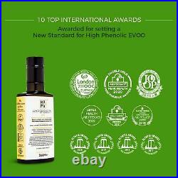 HYPERELEON Gold ed. Premium Greek High Phenolic Olive Oil 10 Awards 2x260ml