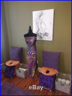 Handcrafted Sacred Yoni Steam Kit with Stool, Gown and Herbs