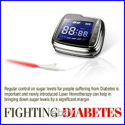 Health Care Wrist Watch Control Blood Pressure Blood Glucose Laser Medical Watch