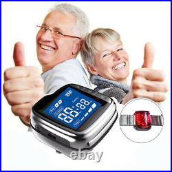 Health Care Wrist Watch Control Blood Pressure Blood Glucose Laser Medical Watch