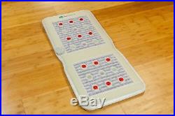 HealthyLine Amethyst Heated Seat Healing Mat Far Negative Ions Pad with PEMF