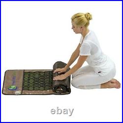 HealthyLine Jade Tourmaline Heating Mat Spa Yoga Heat Therapy FIR Neg Ions Pad