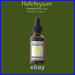 Helichrysum Italicum Essential Oil 100% Pure, Undiluted, Natural, (Immortelle)