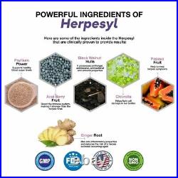 Herpesyl Herpes Supplement Capsules OVERSTOCK SALE