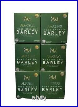IAM Amazing Pure Organic Barley Power Drink Mix 6 Boxes Or 60 Sachet For $114