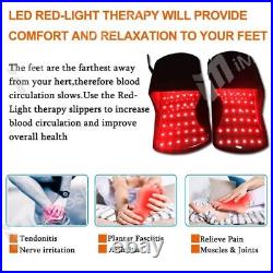 IMeshbean Infrared Red Light Therapy Foot Neuropathy Joint Pain Relief 2 Slipper