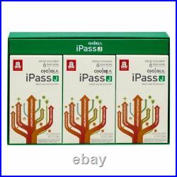 I-Pass Junior Student Tonic Ages 11-13 Korean Red Ginseng Drink 30 Pack