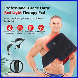 Infrared Full Body Mat Device Red Lights Therapy Pad LED Back Muscle Pain Relief