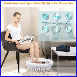 Ionic Foot Bath Detox Dual Port Use With Arrays Wristband For Home Health Club Use
