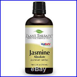 Jasmine Absolute Essential Oil 100 ml (3.3 oz) 100% Pure, Therapeutic Grade