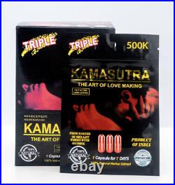 KAMASUTRA 500 K (102 Pills) Herbal Enhancement Supplement