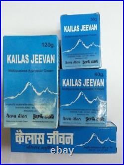 Kailas Jeevan Natural Multipurpose Ayurvedic Skin Cream All Sizes Wholesale Deal