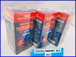 Kanehide Bio Mozuku Fucoidan Extract Bulk Powder 150 Capsules set of 3 Japan