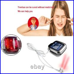 LASTEK Multifunction 650nm Laser Watch Therapy Device with Ear+Nasal Accessory