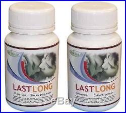 LAST LONG Longer In Bed, Combat Premature Ejaculation Support Sexual Function