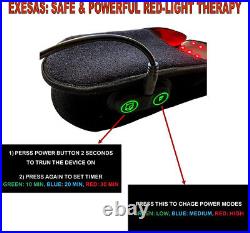 LED Infrared Red Light Therapy Slippers for Foot Neuropathy Joint Pain Relief