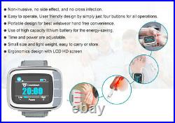 Laser Therapy Watch LLLT Device for Rhinitis Hypertension Thrombosis Cholesterol