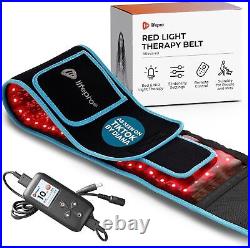 Lifepro AllevaRed Red Light Therapy Cloth Wrap Belt, Black