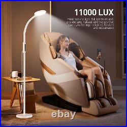 Light Therapy Lamp 11000 Lux, LED Uv-Free Sunlight Lamp, Full Spectrum Happy Ther