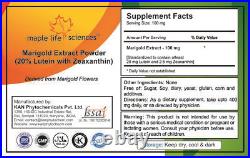 Marigold Extract Powder 20% Lutein with Zeaxanthin Antioxidant For eye Health