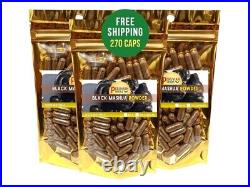 Mashua Capsules FREE Shipping 3 Packs of 90 Vegetarian Capsules (270)