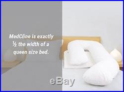 Medcline Acid Reflux Relief System Pillow Wedge GERD No slide better sleep bed