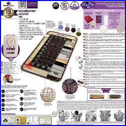 MediCrystal 4-Gems 86 Stones Far InfraRed Heating Bio Magnetic Mini Mat 32x20
