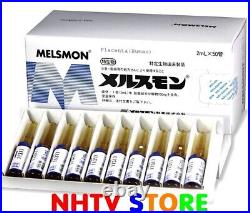 Melsmon Japan Human Placenta anti-aging formula 50 tube 2ml, Free ship worldwide