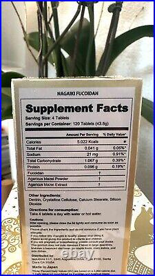 NAGAIKI FUCOIDAN MADE IN JAPAN 120-Caps 43.8g