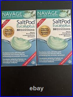 NAVAGE Eucalyptus Salt Pods 60 CT BRAND NEW & SEALED EUCALYPTUS EXP. 01/25