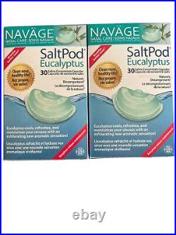 NAVAGE Eucalyptus Salt Pods 60 CT BRAND NEW & SEALED EUCALYPTUS EXP. 01/25