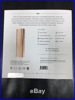 NEW Sealed Authentic Pax 3 (LIMITED EDITION ROSE GOLD) 10 Year Mnf Warranty