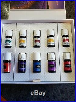 NEW Young Living Premium Starter Kit w 12 Essential Oils, Thieves & Ningxia Red
