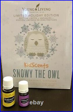 NEW Young Living Snowy the Owl Diffuser Limited Edition with 2 oils